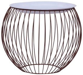 Tavolino Da Caffè Oro Ø 51 Cm /