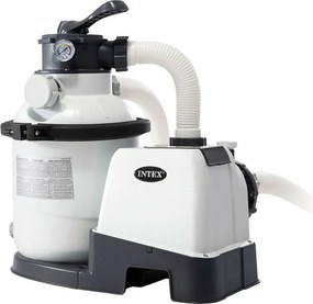 Intex - pompa di filtraggio a sabbia per piscine 7900 lt/h - hp 0,30