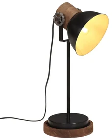 Lampada Da Scrivania 25 W Nera 17x17x50 Cm E27 /