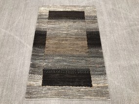 Gabbeh Tappeto persiano 90x130 Marrone (Iran) Annodato A Mano