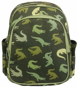 A Little Lovely Company - zainetto per l'asilo - coccodrillo