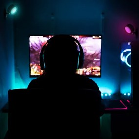 Solight WL914 - Lampada da parete LED RGB, 3,7 V 1200 mAh