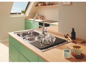 GROHE 40871K00 - Piano di sgocciolamento 450 x 400 mm ceramica/nera