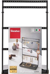 Organizzatore di gioielli nero My Pendants - Metaltex