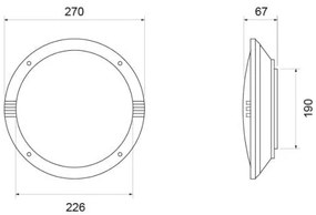 Zero Led 19,5W 2007Lm 4000K