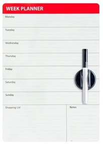 Lavagna magnetica sul frigorifero Planner Week Planner - Balvi