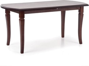 Tavolo allungabile Fryderyk in noce scuro - L160-240 x l90 x h74 cm