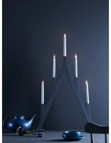 Decorazione luminosa grigia con motivo natalizio Bjurfors - Markslöjd