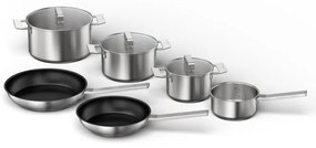 Set di pentole in acciaio inox da 6 pezzi - HEZ9SE060 Bosch