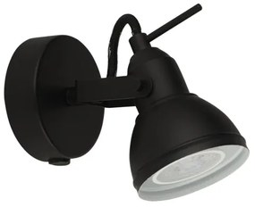 Searchlight 1541BK - Faretto da parete FOCUS 1xGU10/50W/230V nero