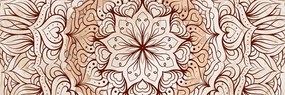 Quadro su tela – Mandala etnica astratta