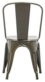 Sedie da pranzo in metallo verde in set di 2 Afternoon - vtwonen
