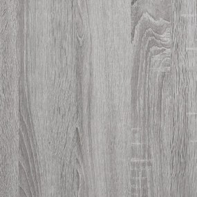 Giroletto Cassetti Grigio Sonoma 140x190 cm Legno Multistrato