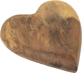 Decorazione Hak In Teak Ric. Cm16X14X4,5 (Pezzi Unici - Non Rip. In Serie)