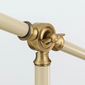 Orion LA 4-1222/1 - Lampada da tavolo SCHILLER 1xE27/40W/230V color crema/bronzo