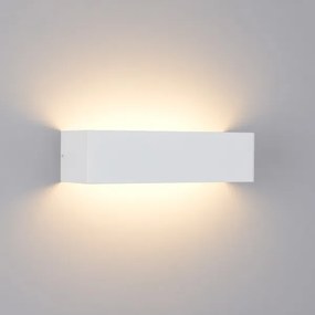 Brilagi - Lampada da parete LED per esterni DONNANI LED/12W/230V 30 cm bianco IP44