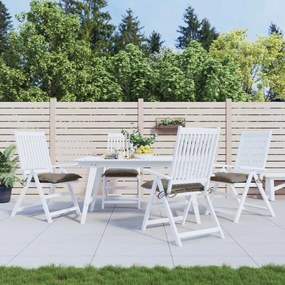 Cuscini Per Pallet 4 Pz Tortora 50x50x7 Cm Tessuto Oxford /