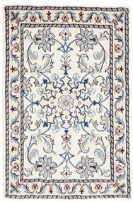 Nain Tappeto persiano 60x90 Beige (Iran) Annodato A Mano