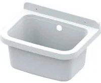 Lavatoio da giardino in resina a parete 39x39x24cm Sink 40