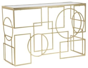 Consolle in oro 41x120 cm Marie - Mauro Ferretti