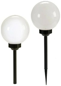Lampada ad energia solare Plastica Bianco e nero (15 x 47,5 x 15 cm)