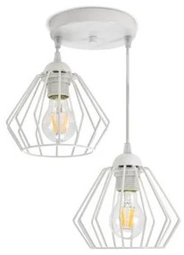 Lampadario a sospensione con filo CEED 2xE27/60W/230V