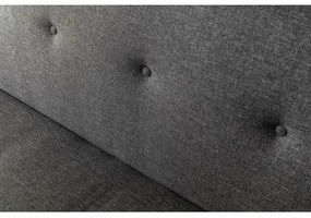 Divano a due posti LOKO grigio scuro