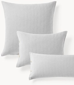 Federa in flanella con motivo a spina di pesce Wanda