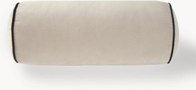 Cuscino rullo in velluto Monet