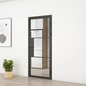 Porta battente Bora Neutra trasparente L 80 x H 210 cm sinistra