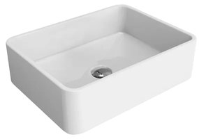 Ceramica flaminia miniwash lavabo 48x36 appoggio o sospeso in ceramica bianco