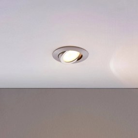 Lindby Downlight LED Andrej, rotondo, alluminio