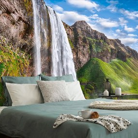 Carta da parati autoadesiva – Cascata Seljalandsfoss