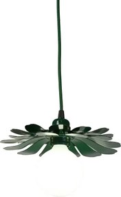 Bohemia-Design - Lampada a sospensione con cavo 1xE27/60W/230V verde