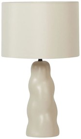 Lampada da tavolo ceramica beige 51 cm VILAR Beliani