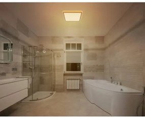 Globo 41563-18MM-Plafoniera LED dimmerabile da bagno SAPANA LED/18W/230V IP44
