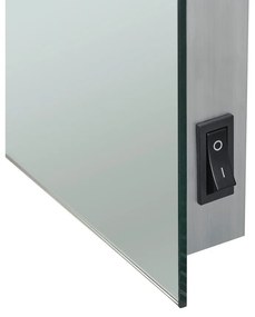 Specchio da parete con illuminazione 50x70 cm Ilona - Mirrors and More