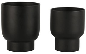 Set di coprivaso in metallo 2 pz ø 16 cm Fulda - House Nordic