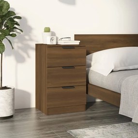 Comodino Rovere Marrone 40x36x65 Cm /