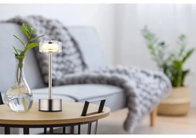 Globo 21026N - Lampada da tavolo LED dimmerabile SHIRA LED/2,5W/3,7V 2700/4000/6500K opaco