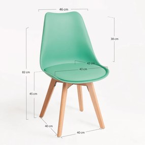 Sedia Synk Basic - Verde Jade