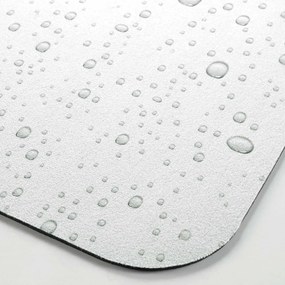 Tappetino per il bagno grigio chiaro 50x120 cm Splash – douceur d'intérieur