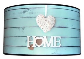 Plafoniera HOME 2xE27/60W/230V blu