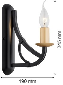 Argon 8355 - Applique LORENZO 1xE14/7W/230V