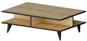 Tavolino DIAMOND marrone/nero