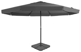 Parasole Da Giardino Con Base Portatile Antracite /