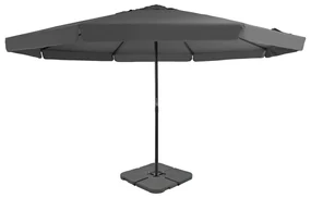 Parasole Da Giardino Con Base Portatile Antracite /