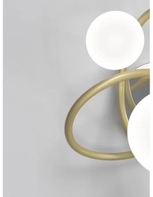 Wofi 4014-201 - Applique a LED NANCY 2xG9/3,5W/230V oro/bianco