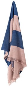 Coperta blu-rosa 130x160 cm Cadeo - Bloomingville