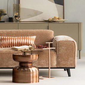 Tavolino rotondo in metallo ø 30 cm Frits – WOOOD